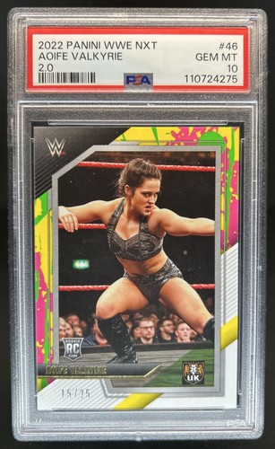 2022 Panini NXT 2.0 WWE Aoife Valkyrie RC Rookie #/25 PSA 10 GEM MINT