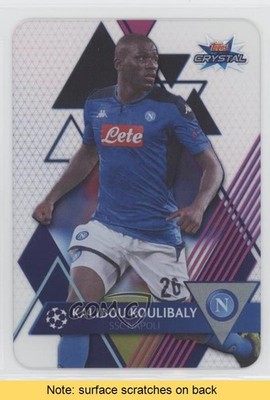 2019-20 Topps Crystal UEFA Champions League Kalidou Koulibaly #66 READ qt3
