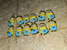 Minions Croc Charms Jibbitz Lot Of 12 despicable me gru kids cartoon assorted