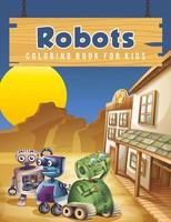 Young Scholar | Robots Coloring Book For Kids | Taschenbuch | Englisch (2017)