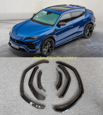 For Lamborghini Urus MSY style Carbon Fiber Wheel Eyebrow Arch Fender Flare Trim