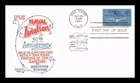 Dr Jim Stamps Naval Aviation 50th Anniv First Day Cover Boerger A B C Cachet