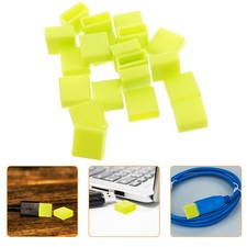 20 Pcs Charging Port Dust Plug Usb Protective Cover Charger Covers