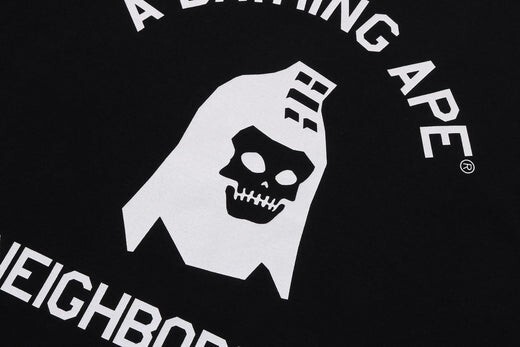 A Bathing Ape X Neighborhood L/S Tee Black 1K73-111-904 | eBay