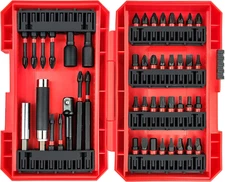 Screwdriver Bit Set 45 Piece, Impact Driver Bit Set for Drills and Drivers, Asso