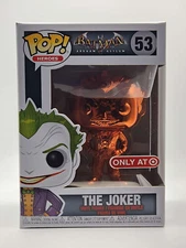Funko POP #53 The Joker (Orange) Chrome - Batman Arkham Asylum