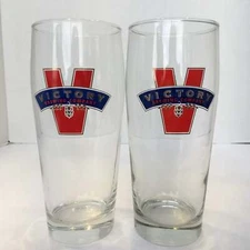 Victory Brewing Company Beer Glass Set of 2