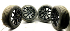 2012-2018 LAND RANGE ROVER EVOQUE WHEEL RIMS SET 20'' W/FIRELLI TIRES OEM BLACK.