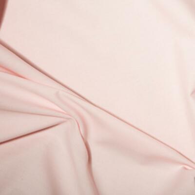 Baumwoll-Polyester Popeline Material für Kleider PALE PINK 45''