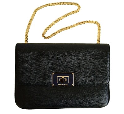 MICHAEL KORS Damen Tasche Bag SLOAN CLUTCH Leder schwarz 35H6SSLC2L 