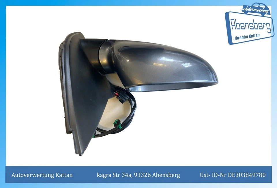 gebr-Spiegel rechts für VW Golf 5 - Außenspiegel Elektrisch klappbar 1k0857934 - Bild 2 von 4
