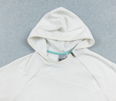 Nike ACG Sweater Womens Small White Hoodie Fleece Pullover Ladies