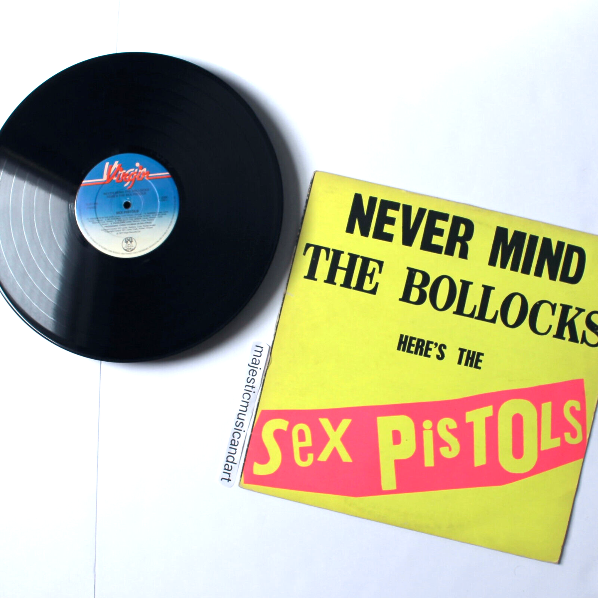 Sex Pistols Never Mind... UKオリジナル　レコード ORIGINAL UK 1977 BLANK 1ST COVER SEX PISTOLS NEVER MIND THE