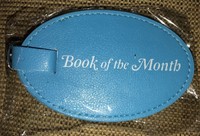 Book Of The Month Bom Vegan Leather Travel Luggage Tag Blue Book Of The Month Bom Vegan Leather Travel Luggage Tag Blue