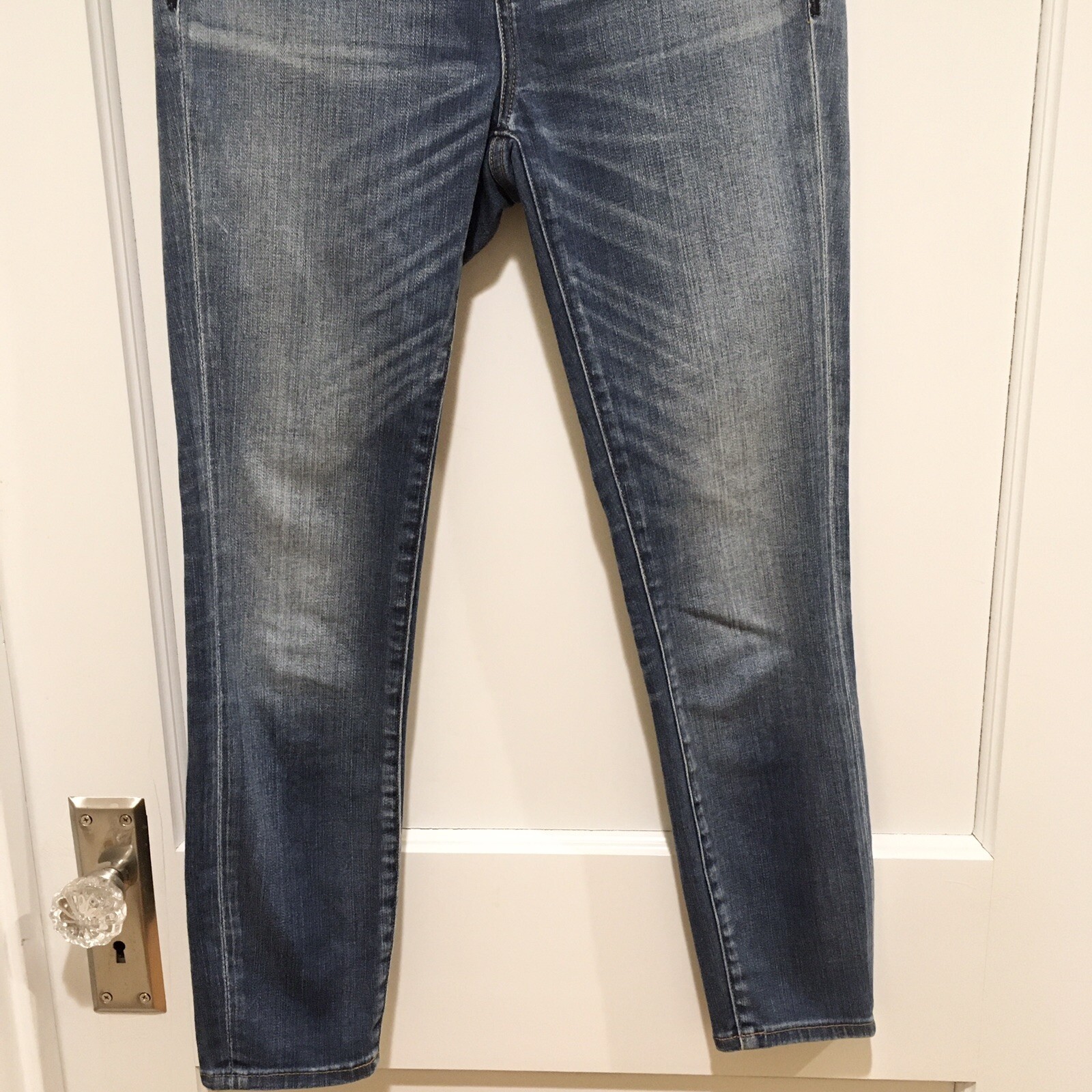 Madewell High Riser Skinny Crop Patch Pockets Ank… - image 5