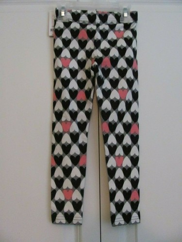 NWT SIZE 4T CARTER'S GIRL'S HEART PRINT LEGGINGS - Picture 3 of 3