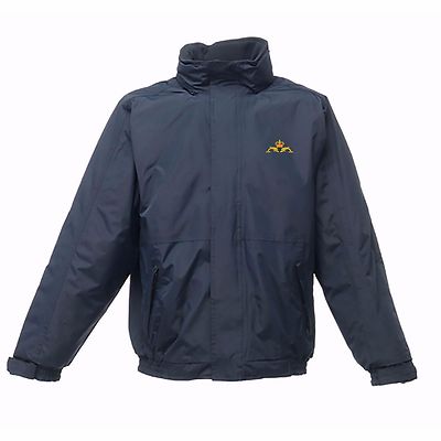 OFFICIAL Navy Submariners Embroidered Waterproof Fleece lined Regatta Jacket