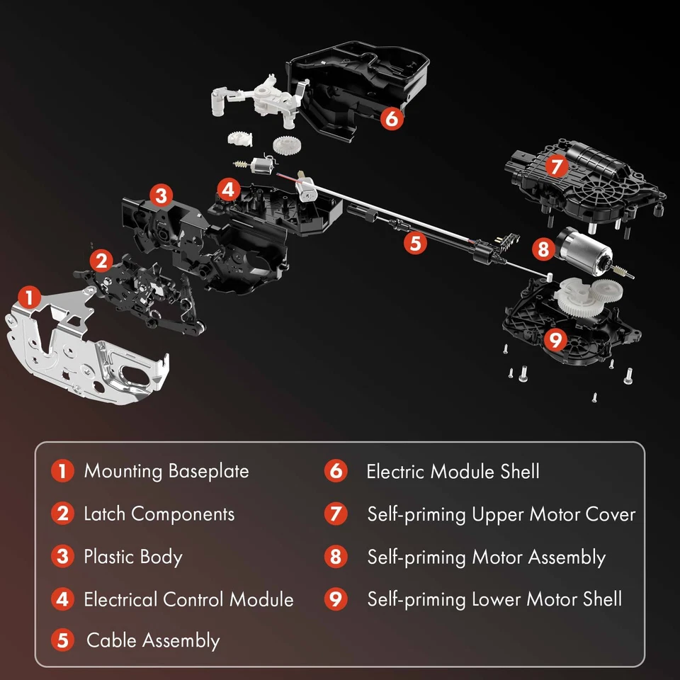 Привод замка передней левой двери для BMW F07 5 серии GT 535i GT 550i 550i xDrive - Изображение 2 из 4