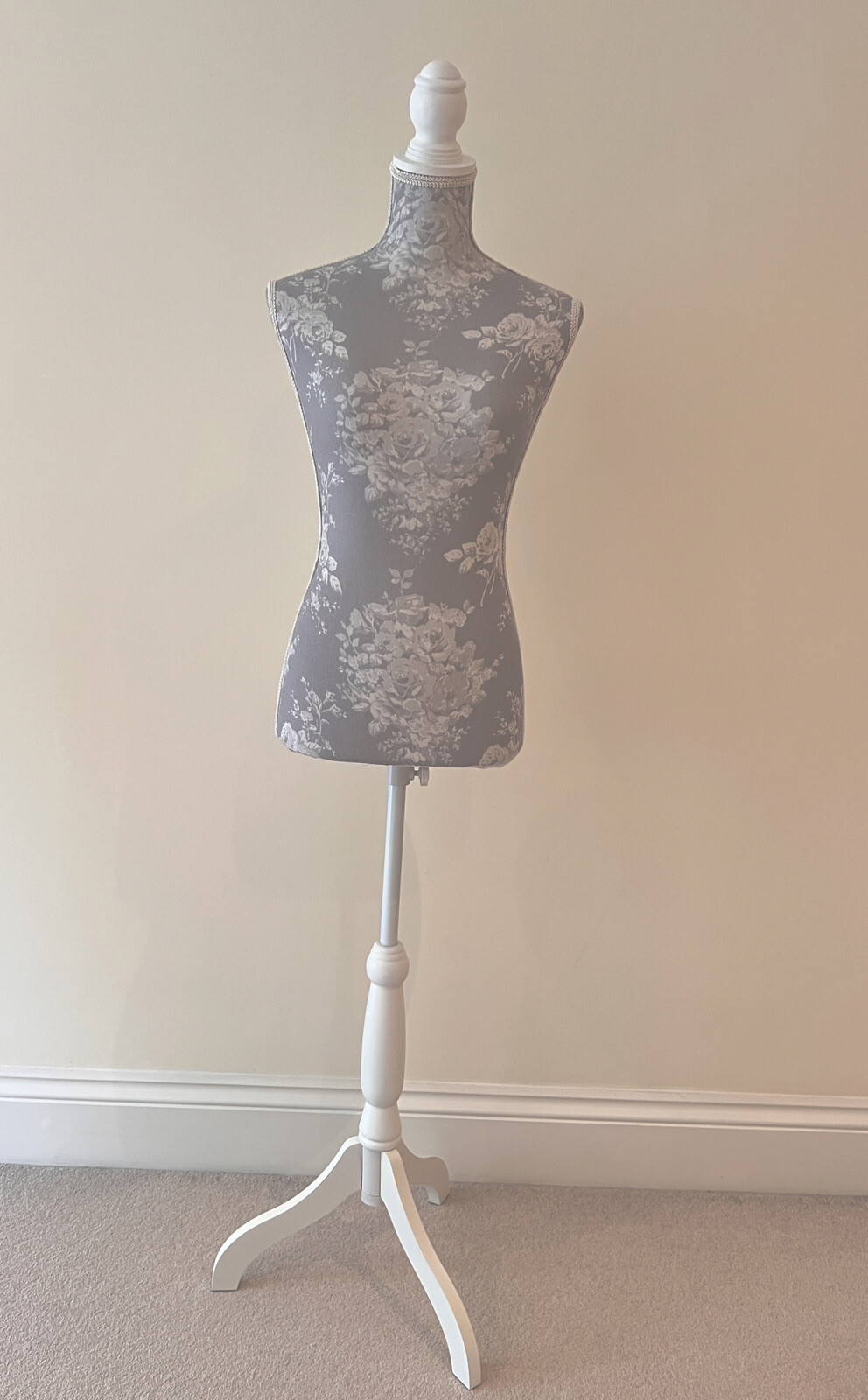 Dunelm Decorative Floral Female Dummy Mannequin eBay