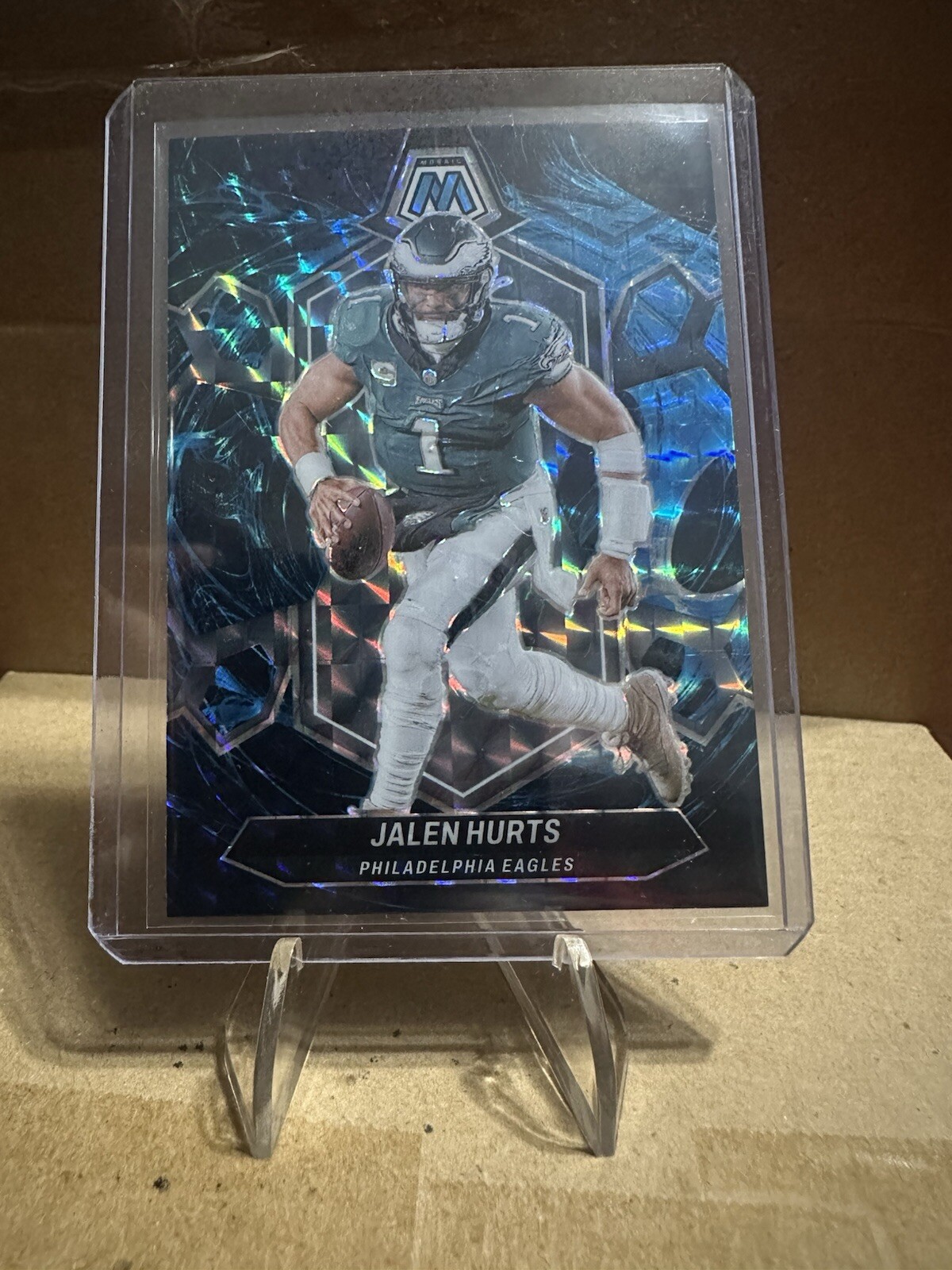 2024 Panini Mosaic Jalen Hurts #176 GENESIS Prizm SSP CASE HIT