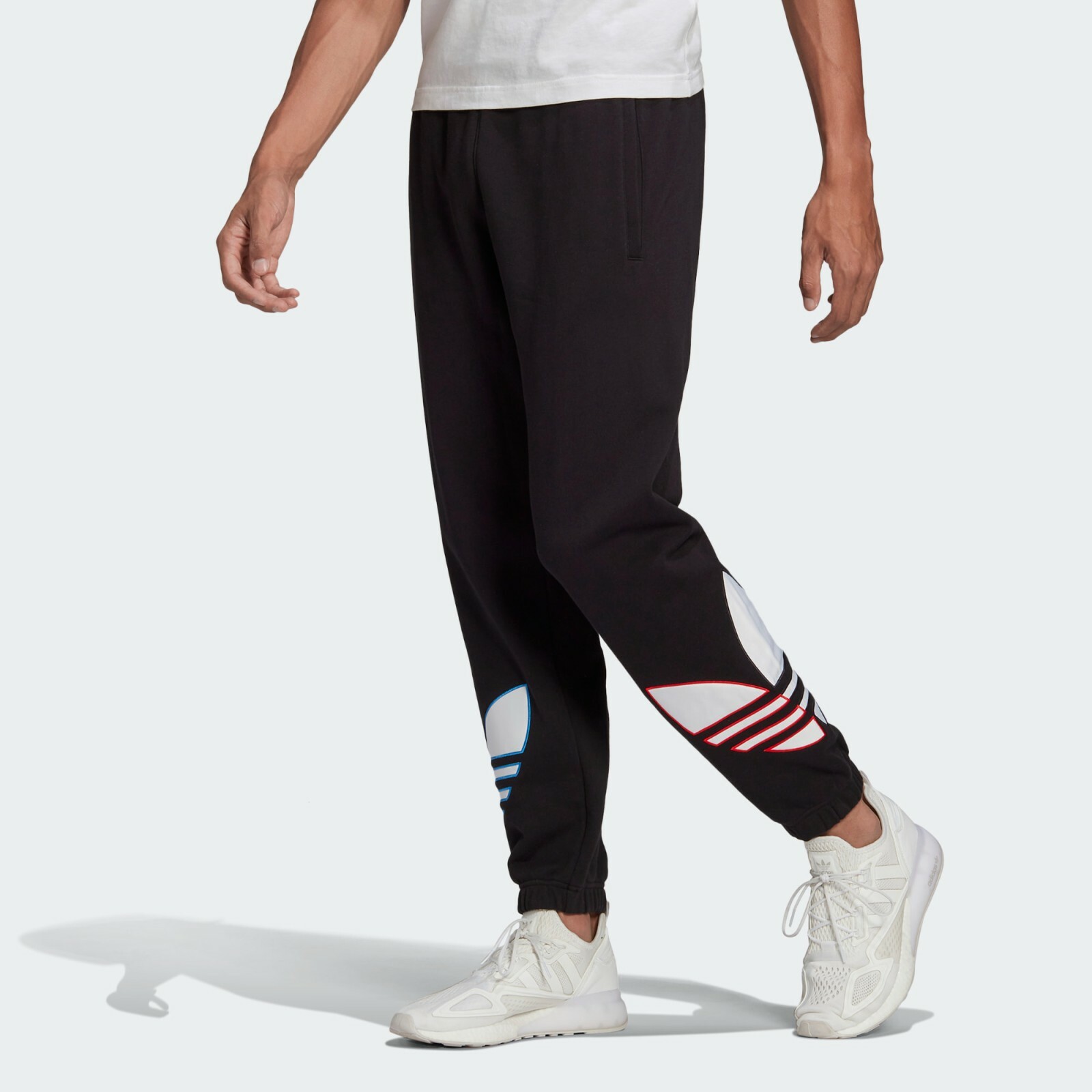 Adidas ADICOLOR TRICOLOR HOODY & PANT TREFOIL SUIT jogger Sweat superstar Sz Med image 6