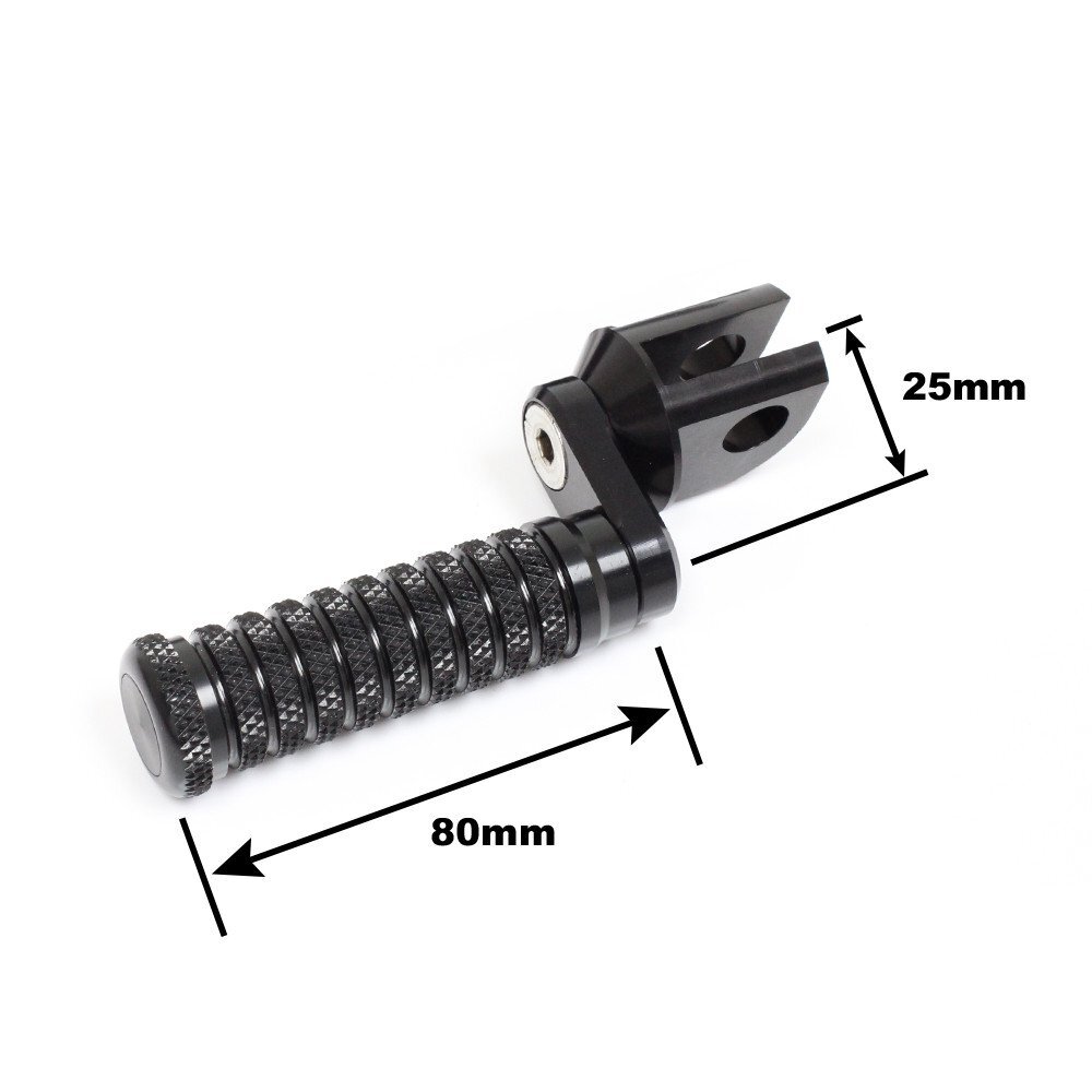 1 in. Lowering Adjustable Foot Pegs For Kawasaki ZX-6R 636