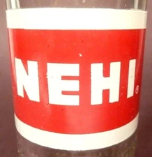 vintage ACL Soda POP Bottle: NEHI from McKEEPSORT, PA  - 7 oz ACL