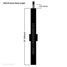 SeaStar SSC13413 Rack & Pinion 13ft Mechanical Steering Cable Teleflex Marine