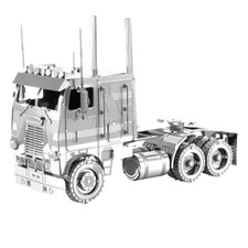 Image of Metal Earth Fascinations Freightliner COE Truck 3D Metal Puzzle Model Kit