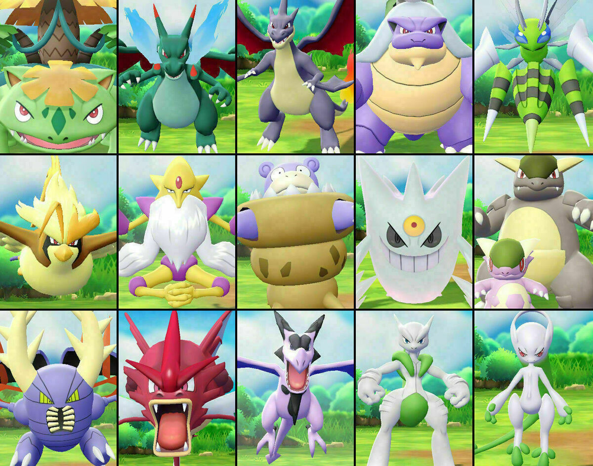 All Mega Evolutions (Shiny) 