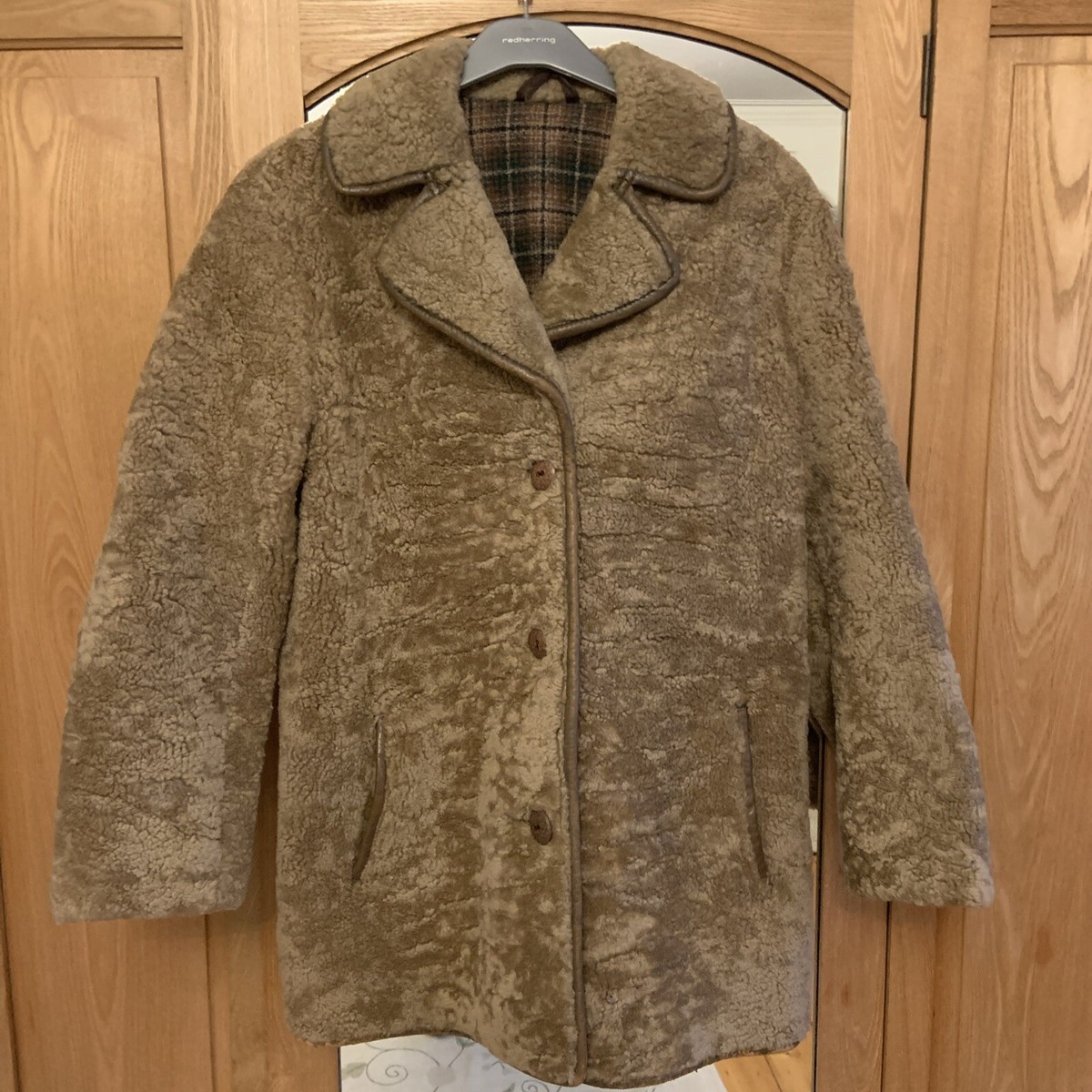 Vintage Lambs wool Coat UK