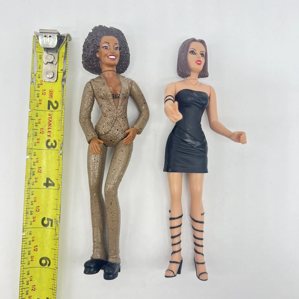 Toymax Spice Girls Posh & Scary Spice  Loose 6" Action Figure 1998 Lot Of 2 - Image 2 of 3