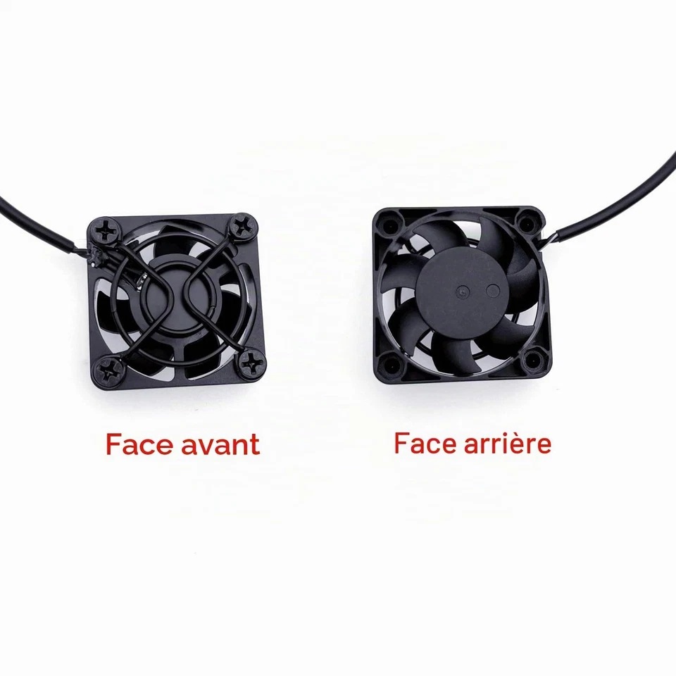 JZK Ventilateur de Boîtier USB 40mm 5V 3 Vitesses de Refroidissement - Photo 3/4