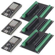 USB C ESP32 Development Board 3 Sets WiFi Bluetooth CP2012 Dual Core Module