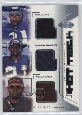 2002 Fleer Hot Prospects 63/150 Jamal Lewis William Green Rookie RC HOF 0rd2