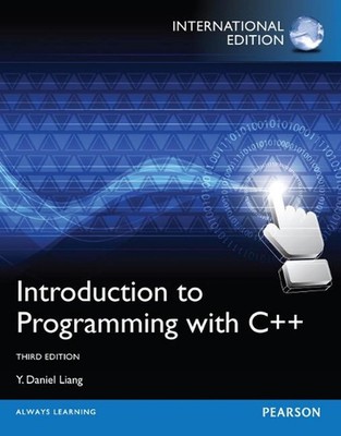 Introduction to Programming with C++: International Edition by Y. Liang Paperbac