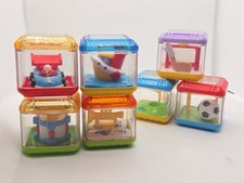 Fisher Price PEEK A BLOCKS X7 Original Interactive INCREDIBLOCKS Music Sports