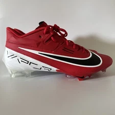 Nike Men’s 14 Vapor Edge Elite 360 2 University Red Football Cleats DA5457-600