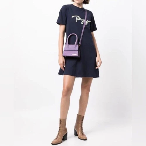 A BATHING APE (BAPE) Abito T Shirt Bape BAPY BY A BATHING APE Ricamato Navy XS NUOVO CON ETICHETTE