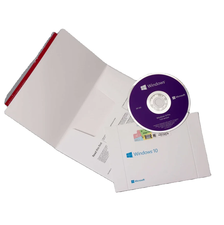 Windows 10 Pro 64bit English Full version Factory sealed New pack DVD package. - Image 2 of 2