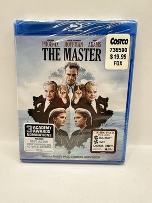 The Master (Blu-ray, 2012) Anderson Brand New Sealed