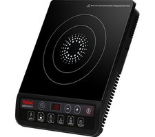 Tefal IH201840 Single Plate Electric Induction Hob Everyday 2100w Black