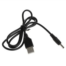 USB to DC 3.5mm Power Cord Barrel Jack Charging Cord DC Power Cable Conn