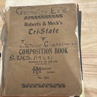 Roberts & Meck's Tri-State Composition Book 1923 Geometry Exercises S.T.H.S. — photo 1