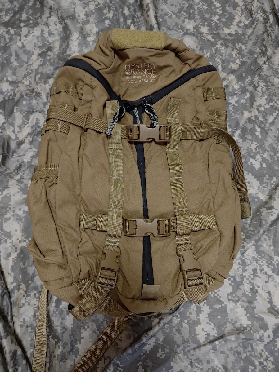 3Day Assault Coyote Backpack Early Type Military Outdoor 2011