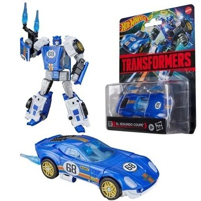 Transformers x Hot Wheels Collaborative El Segundo Coupe 5 Zoll Figur