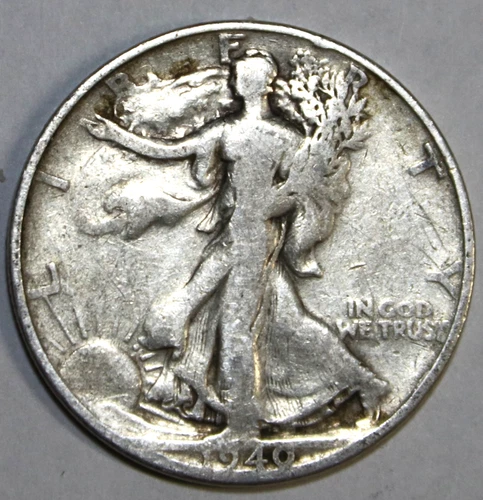 1940-S Walking Liberty Half Dollar - Very Good - #1874EC
