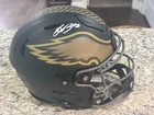 SAQUON BARKLEY Eagles Authentic Autograph Speed FLEX Salute to Service Helmet!