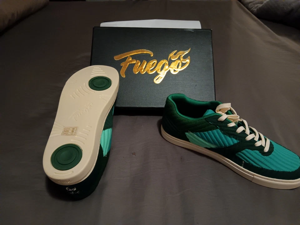 Zapatos de Baile Fuego Jade Low Top Hip Hop Jazz ¡NUEVOS! TALLA 10 Foto 2 de 2