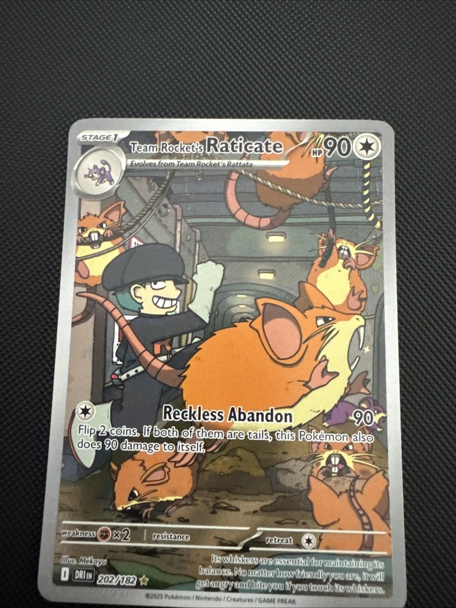 Team Rocket's Raticate Pokémon TCG Cards for sale | eBay